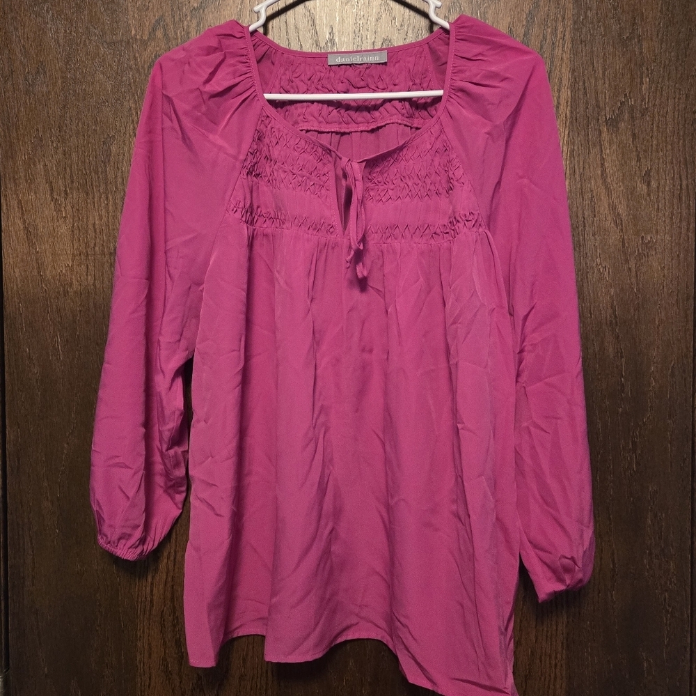 Daniel Rainn Pink Blouse